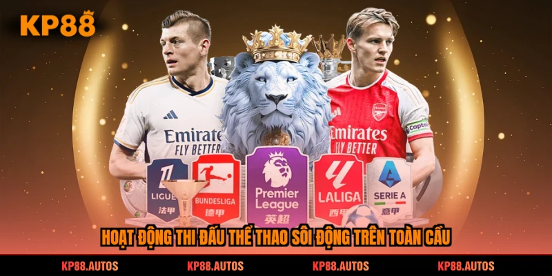 Hoạt động thi đấu thể thao sôi động trên toàn cầu
